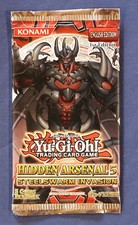 1996 Yugioh Hidden Arsenal 5 Booster Sealed Pack English 1st Edition Konami *iv1