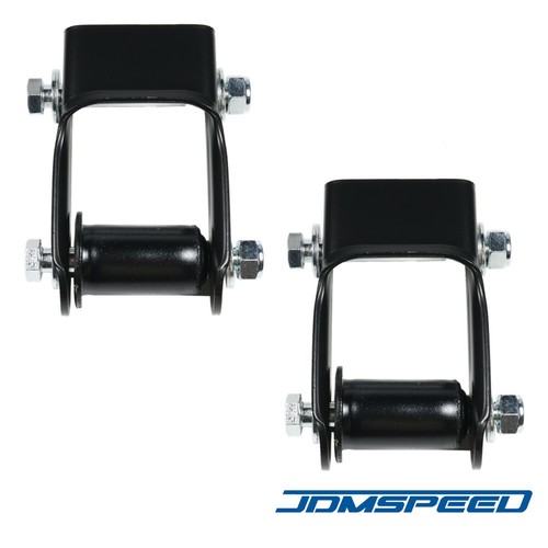 Pair Rear LH & RH Leaf Spring Shackle Kit for Chevy Blazer S10 GMC Jimmy S15 - Picture 6 of 6