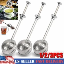 Stainless Steel Tea Infuser Ball Mesh Leaf Strainer Filter Herb Steeper General