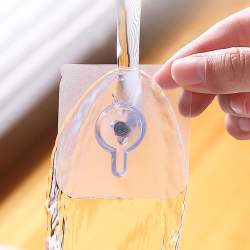 Adhesive Sticker Photo Frame Holder Screw Sticky Hooks Home Decor Wall Hangers - Zdjęcie 8 z 14