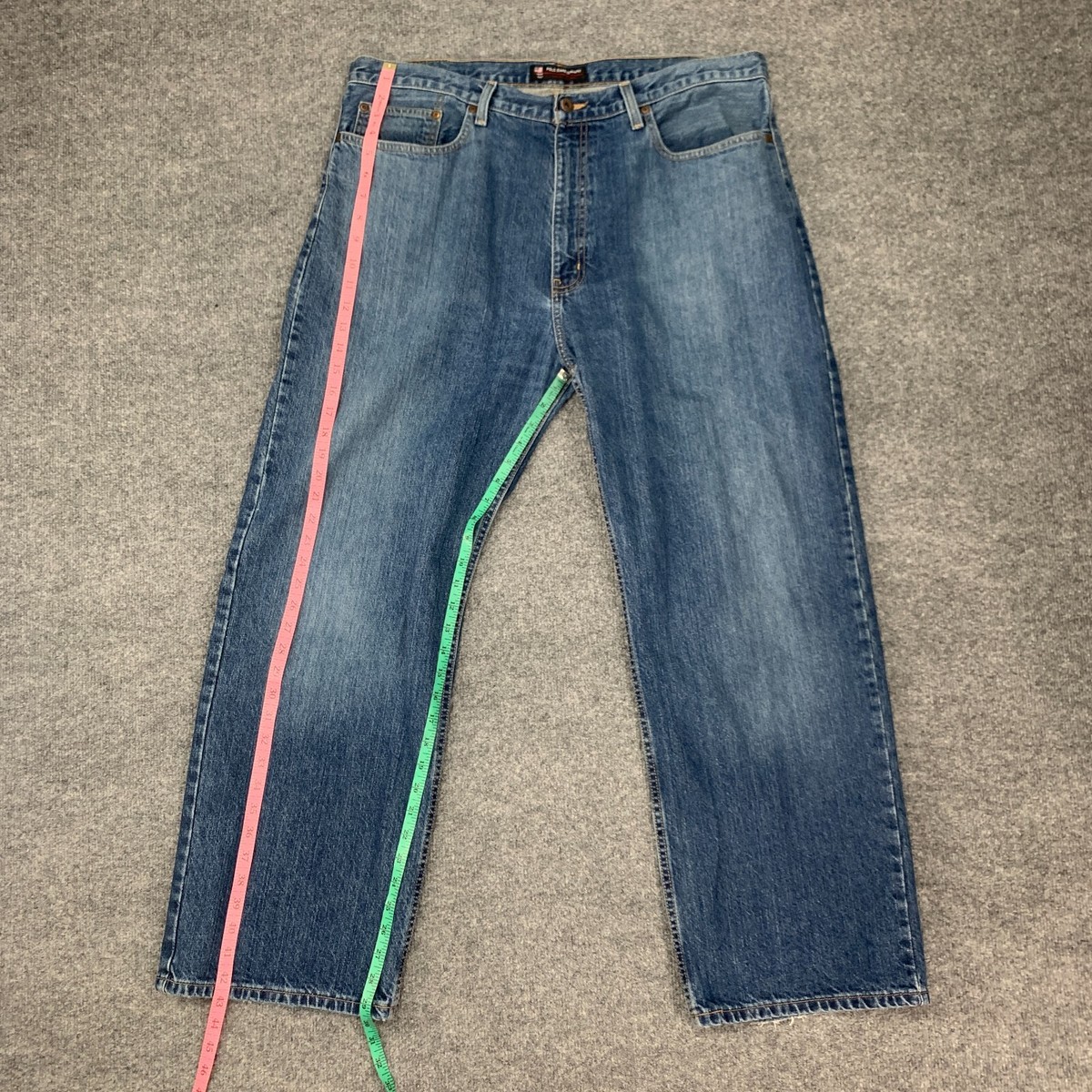 Vintage Ralph Lauren Polo Jeans Mens 38x30 Blue Woodrow