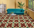 3D Red Cross 687 Floor WallPaper Murals Wall Print Decal UK Zoe