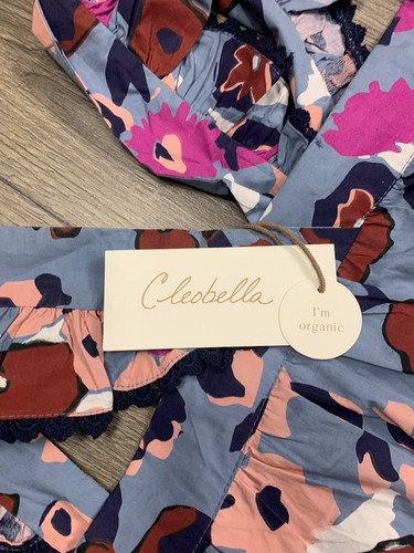 Cleobella hedy Midikleid in Waterlily lila multi Gr. Large Neu mit Etikett - Bild 14 von 19