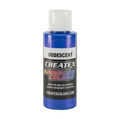 (248,83 /1l) Iridescent Blue Createx Airbrush Colors Farbe 60ml 11 5505 Createx
