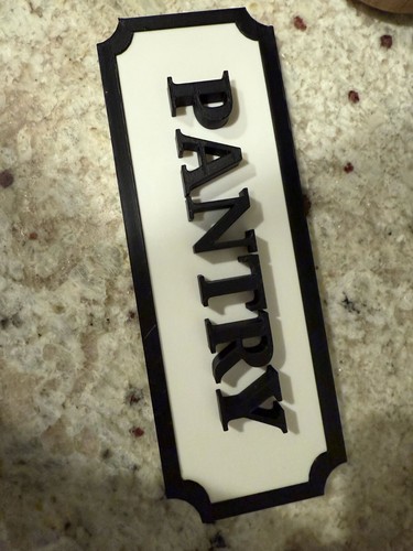 3D Printed Custom Home / Room / Airbnb sign – Personalized Text & Color Choice - Picture 3 of 8