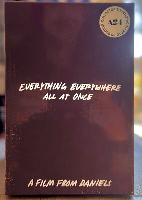 EVERYTHING EVERYWHERE ALL AT ONCE BLU-RAY New LIMITED Ed. Media Book A24 MINT