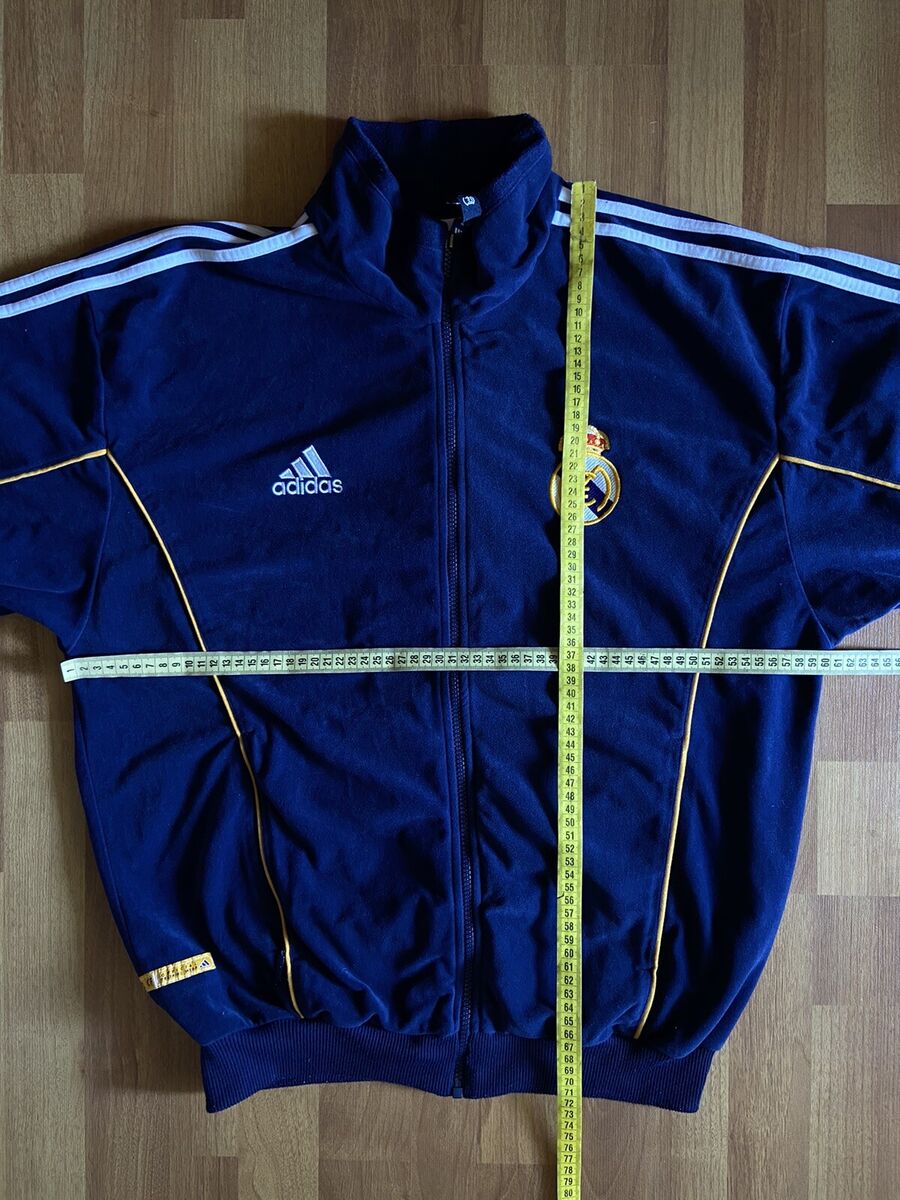 REAL MADRID 1999 2000 FOOTBALL SOCCER TRACKSUIT ADIDAS