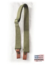 Chinese Military Style SKS Sling Canvas Strap Type 56 Wide Ends New Condition