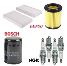 Tune Up Kit Air Cabin Oil Filters Spark Plugs For ACURA RSX L4 2.0L 2002-2006