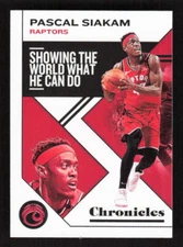 2019-20 Panini Chronicles #46 Pascal Siakam Toronto Raptors