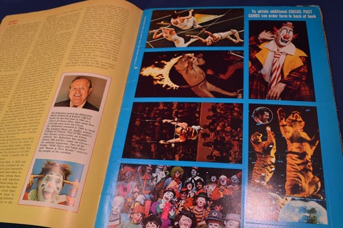 2 Ringling Bros Circus Programs 1957 & 1973,Vintage,Color Postcards Inside - Picture 11 of 11