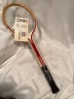 Vintage Spalding Impact-650 Wooden Tom Gorman Tennis Racket French Ash Frame