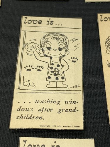 15 Love is... di Kim Casali - Clip Giornale Originali per Occasioni Speciali anni 70 - Foto 9 di 18