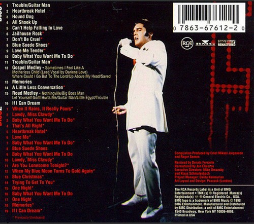 Elvis The '68 Comeback Special 1998 Doppel CD - Bild 2 von 2