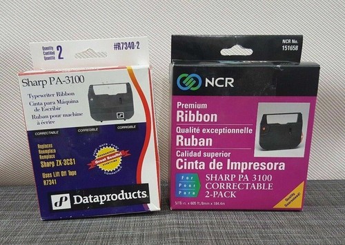 Sharp PA 3100 Correctable 2-Pack NCR Premium Ribbon 2 Total Ribbons - Picture 2 of 4