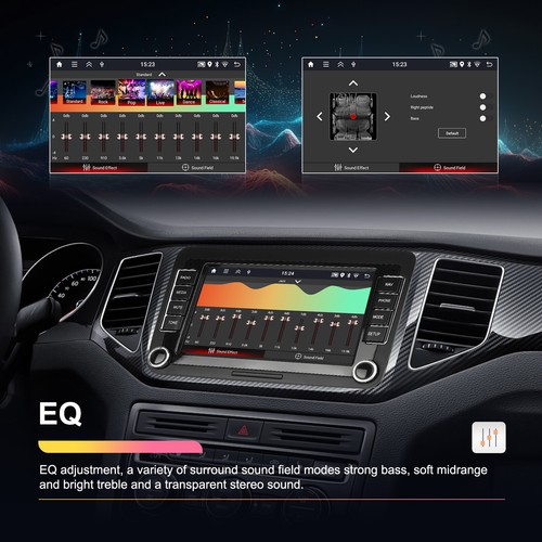 Radio de coche DAB+ 64 GB Android13 WiFi para VW Passat CC Golf 5/6 Tiguan Skoda SEAT - Imagen 12 de 24