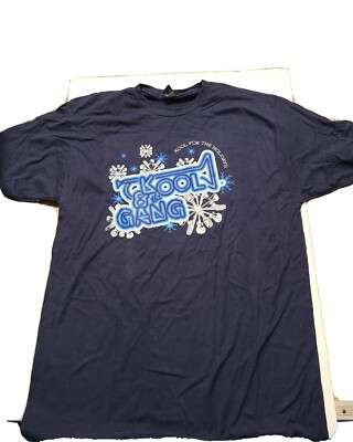 Kool & The Gang  Kool For The Holidays  Graphic T-Shirt Size LARGE L mens womens