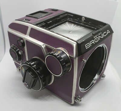 Zenza Bronica EC　 フィルム バック 実用用品！Zenza BRONICA EC 16 645 6×4.5 フィルムバック 中判