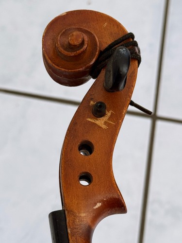 Antike Geige Violine 19. bis 20. Jahrhundert Reparaturbedürftig - Bild 20 von 21