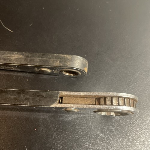 Sears Craftsman flache Ratschenschlüssel SAE 2EA 3/4 = 5/8 7/16 = 3/8 - Bild 8 von 11