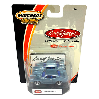 Matchbox Collectibles Barrett-Jackson Collection 1970 Pontiac GTO