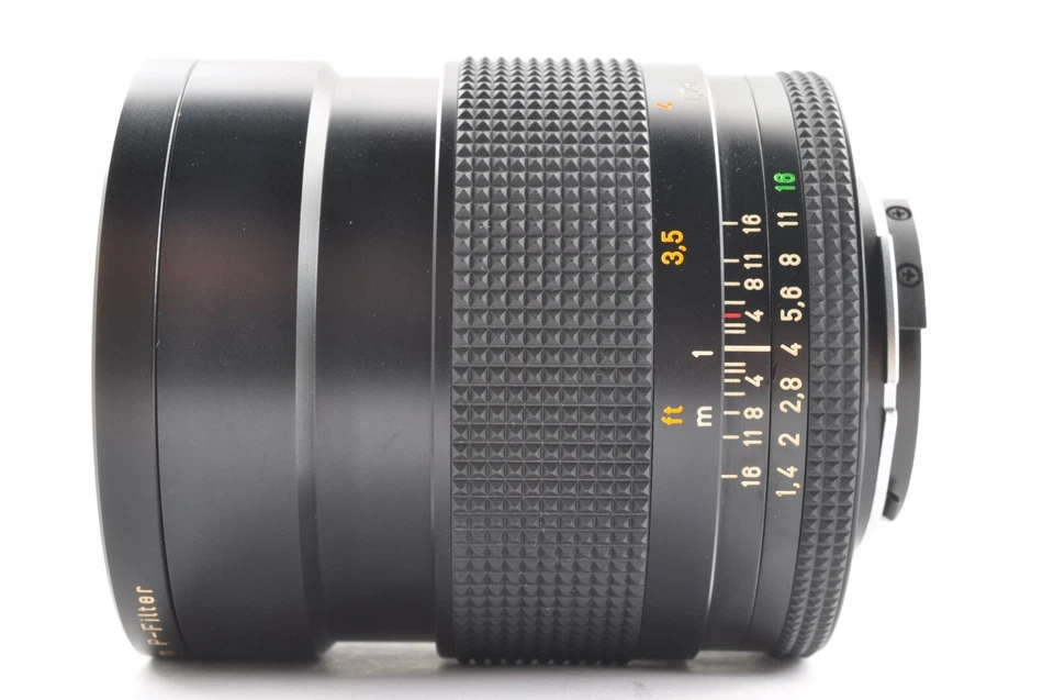 Contax Carl Zeiss Planar 85mm f/1.4 MMJ Lens N Mint w/ Box Case Caps From Japan - Image 4 of 4