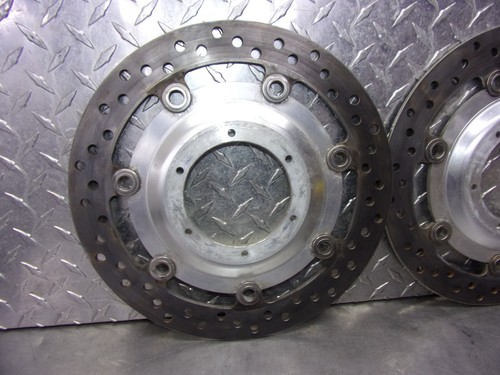 820 A HONDA VTX 1800 C 2003 OEM FRONT ROTOR (TWO) - Picture 2 of 7
