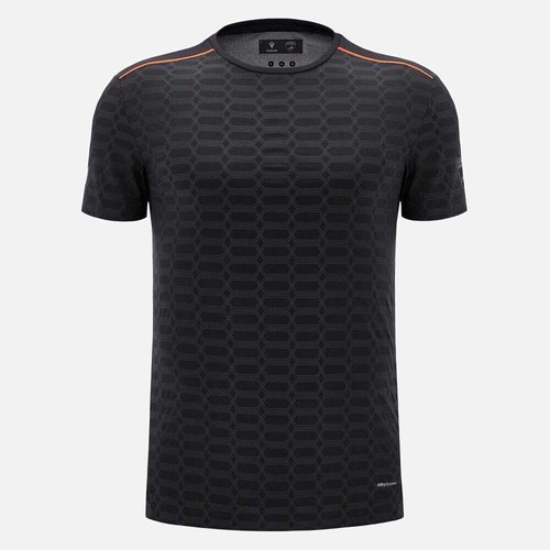 Automobili Lamborghini T-Shirt Uomo Activewear - Nero - Foto 5 di 5