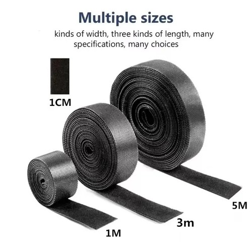 1/5M Cable Organizer Cable Management Wire Winder Tape Earphone Mouse Cord Manag - Picture 5 of 9