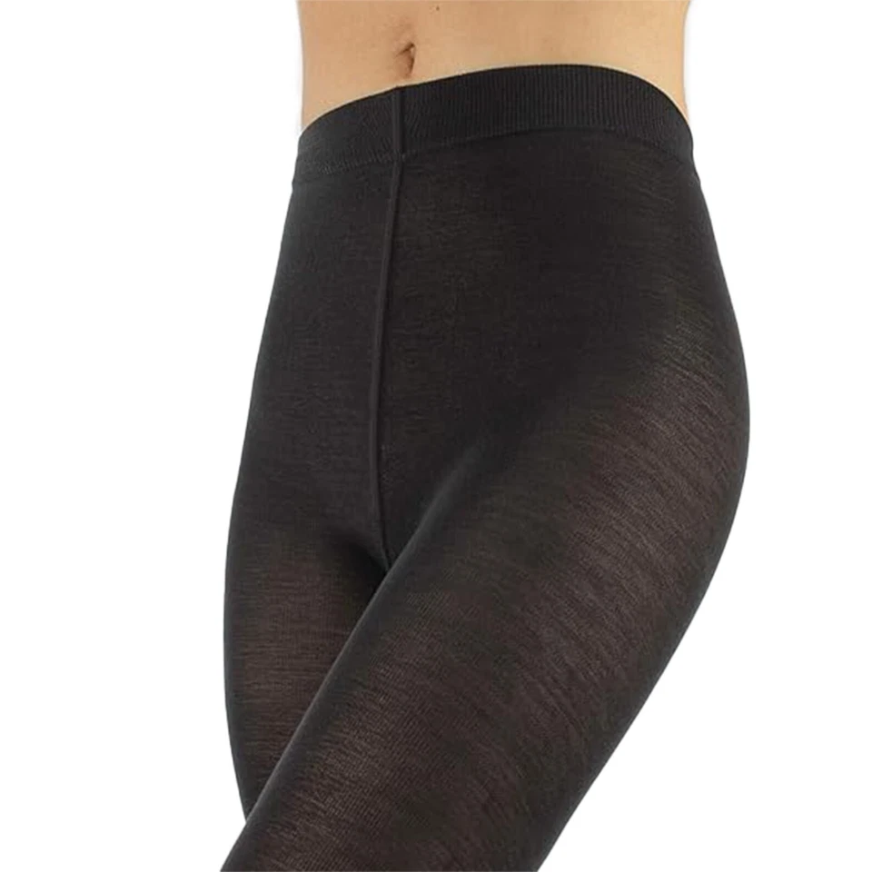 CLARABEL - COLLANT TERMICA DONNA INVERNALE 60% CALDA LANA MERINOS MADE IN ITALY - Imagen 4 de 4