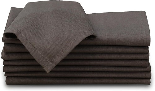 Durable Cloth Dinner Napkins 18"x18" Reusable Set Any Occasion Machine Washable - Picture 6 of 45