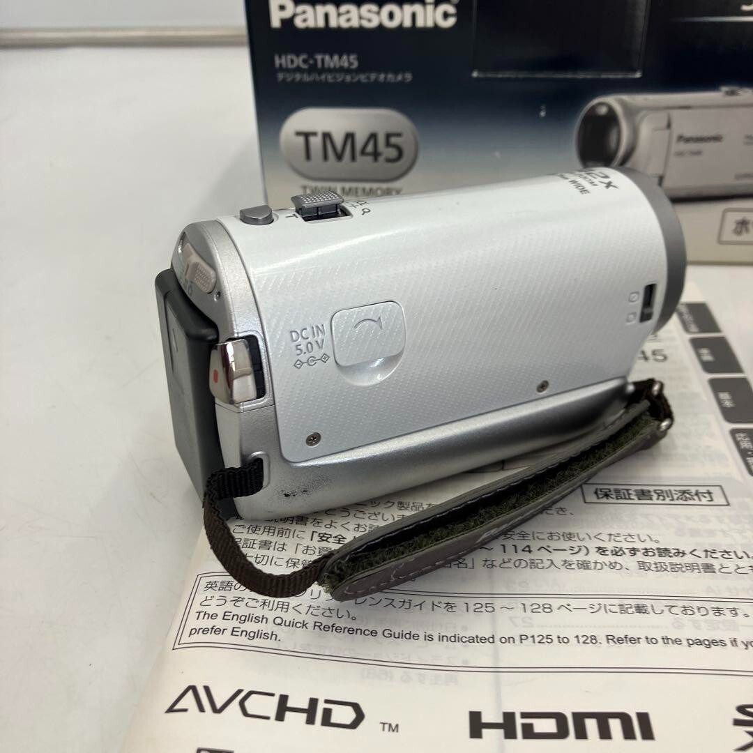 panasonic　HDC-TM45　Handycam Panasonic HDC-TM45 Digital HD Video Camera 32GB Built-in