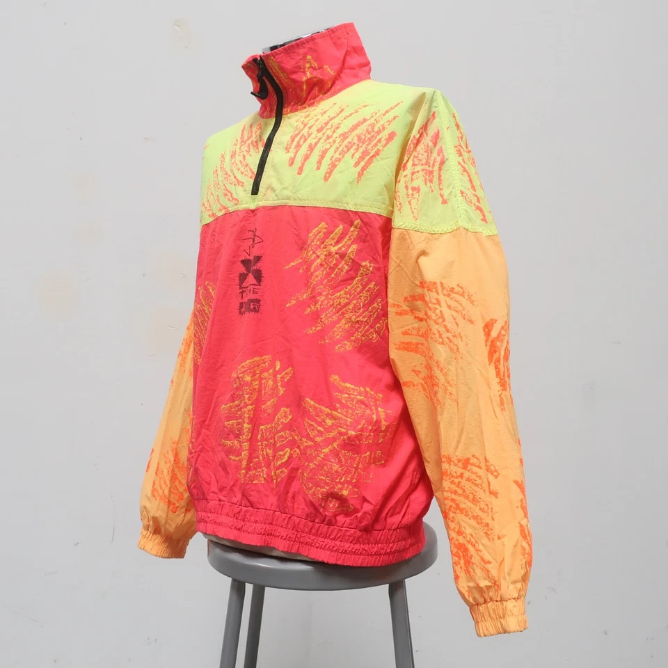 Chaqueta Pullover De Colección Ocean Pacific OP Nylon Surf Para Hombre Talla L XL 90s Foto 3 de 4