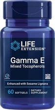 Life Extension Gamma E Mixed Tocopherols 60 sofgels