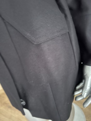 TED BAKER Jammila cappotto trench coat taglia 2 UK 10 nero con cintura lunghezza media NUOVO PM07 - Foto 10 di 23