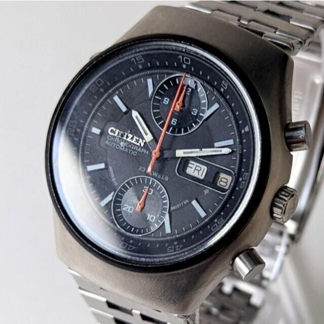 1970's CITIZEN Citizen Chronograph Red Needle Spider 8110A 1970's CITIZEN Citizen Chronograph Red Needle Spider 8110A