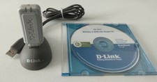 X0204-D-Link DWL-G 122 LAPIZ USB WLAN 802.11G ADAPTADOR WIFI + DRIVER