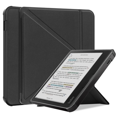 Ultra Slim Leather Transformer Stand Auto Smart Case Cover For KOBO Libra Colour - Picture 17 of 142