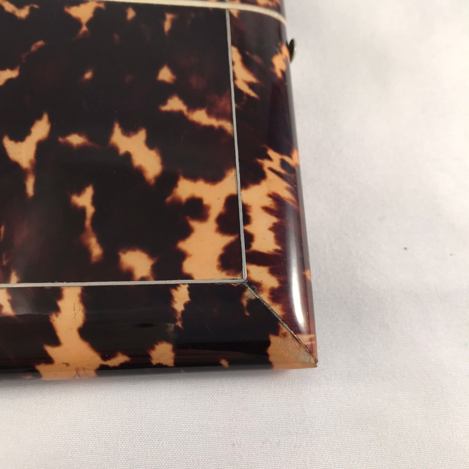 Silver Tortoiseshell And Mother Of Pearl Card Case c1880 - Picture 11 of 19