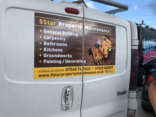 1 PAIR Custom Printed MAGNETIC SIGNS for VANS CARS TAXI VEHICLE LORRIES - Picture 9 of 11