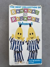 VTG RARE 1997 The Best Collection of BANANAS IN PAJAMAS-VOL 2 VHS Tape in Box