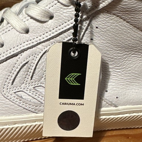 Cariuma Catiba High Premium Leather Sneaker Men’s 12 Off White NEW! $159! - Picture 10 of 10