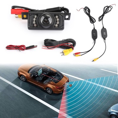 2.4G Wireless Car Rückfahrkamera Autokamera 7 IR Night  Parking Kit AH