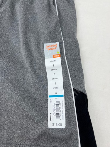 NEW Jumping Beans Active Boy's Shorts Size 4 - Picture 2 of 4