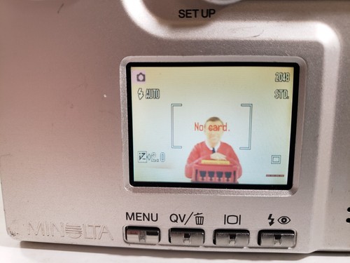 Konica Minolta DiMAGE XT 3.2MP Digital Camera with Battery - No Charger - Tested - Picture 7 of 12