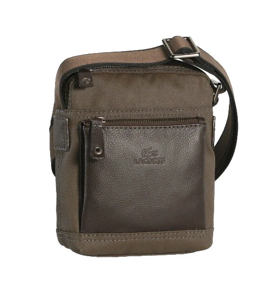 New Vintage LACOSTE Cross over Unisex Shoulder Bag Downtown 6