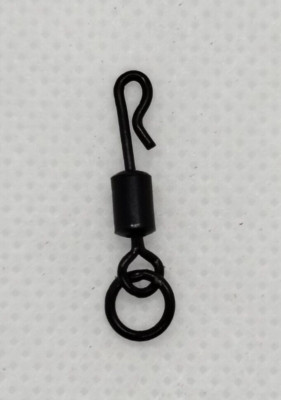 Quick Change Ring Swivel x100 Größe 8 Bulk Rig Karpfenangeln Terminal Tackle