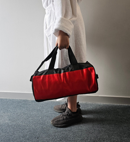 ROJO Ryanair EasyJet Debajo del Asiento 40X25x20cm Bolsa de Cabina Viaje Bolsa Equipaje de Mano - Imagen 6 de 7