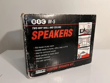 BIC America M-5 In Two-Way Wall And Ceiling Speakers Kit