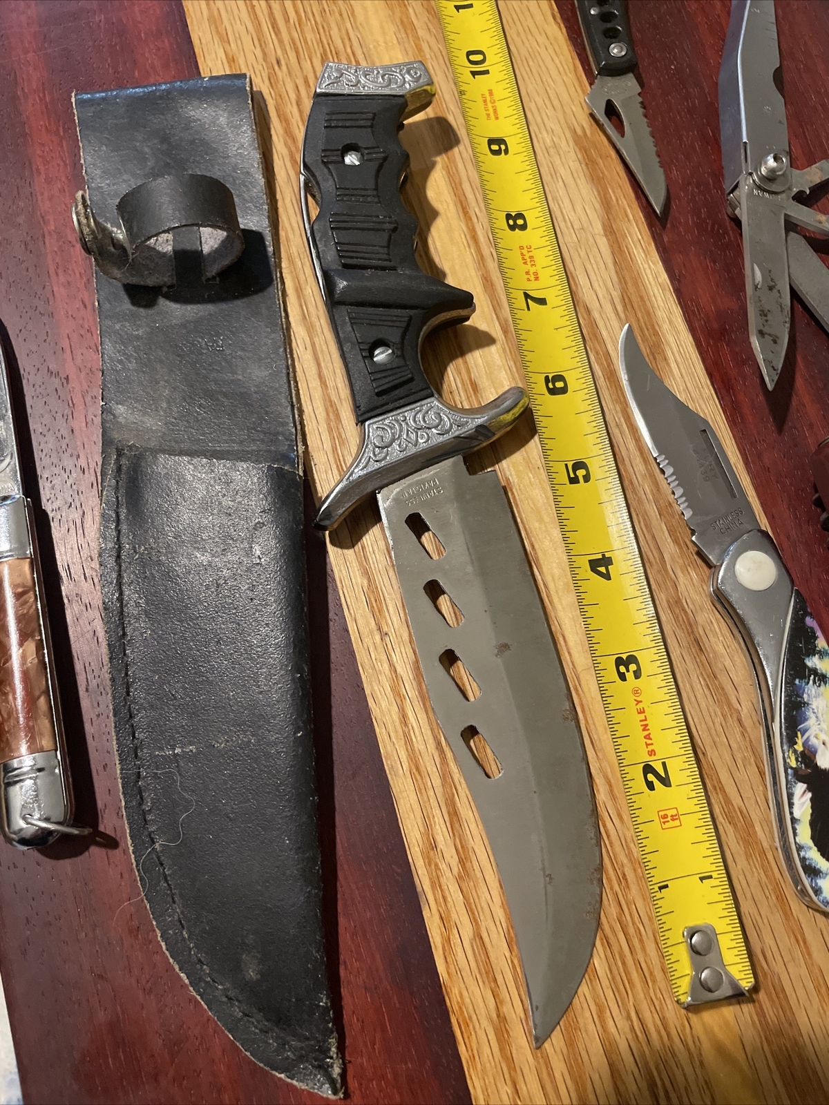 Vintage 7 Knife Lot China Pakistan Made Unbranded Knives eBay